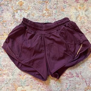 Lululemon hotty hot shorts